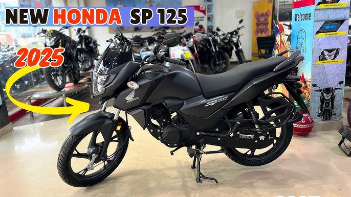 Honda SP 125 2025 Launched With Refined H-Smart Engine, LED Headlamp & Smart Features